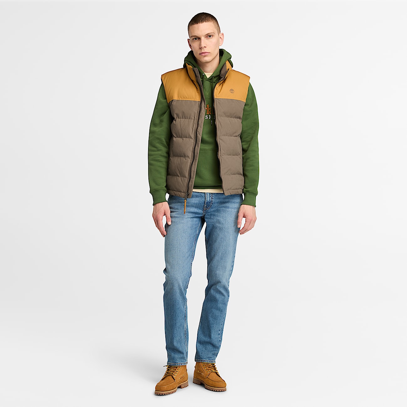 Timberland mens down vest top