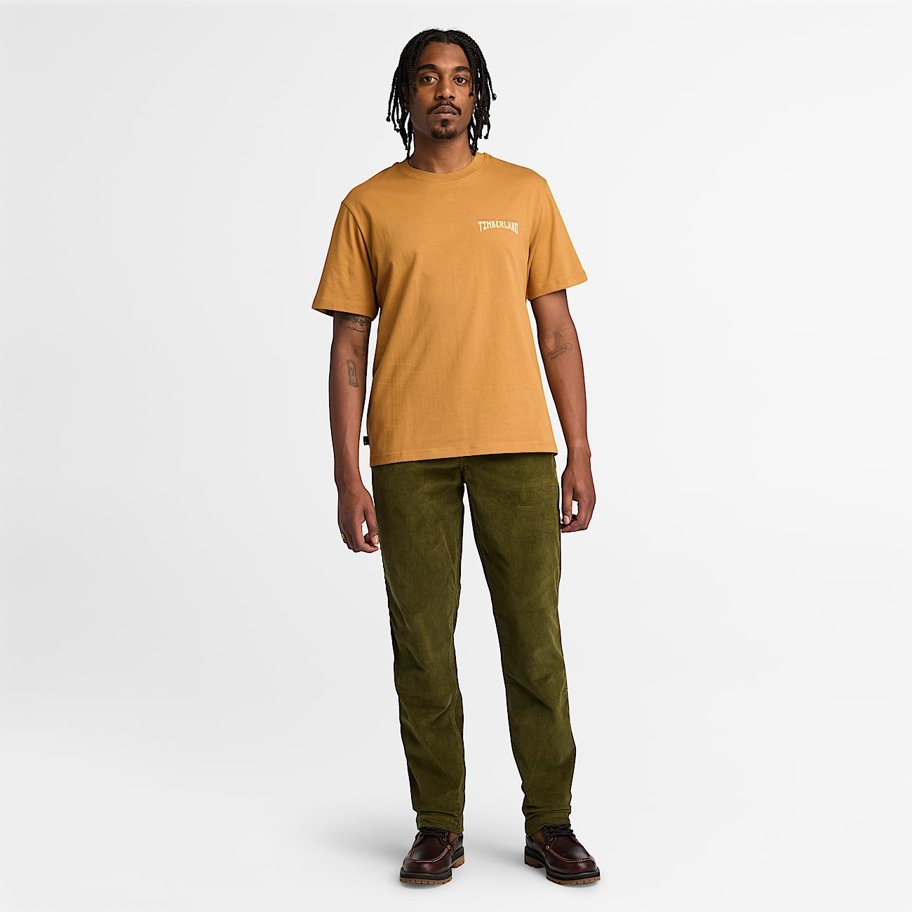 Corduroy Trousers for Men in Green