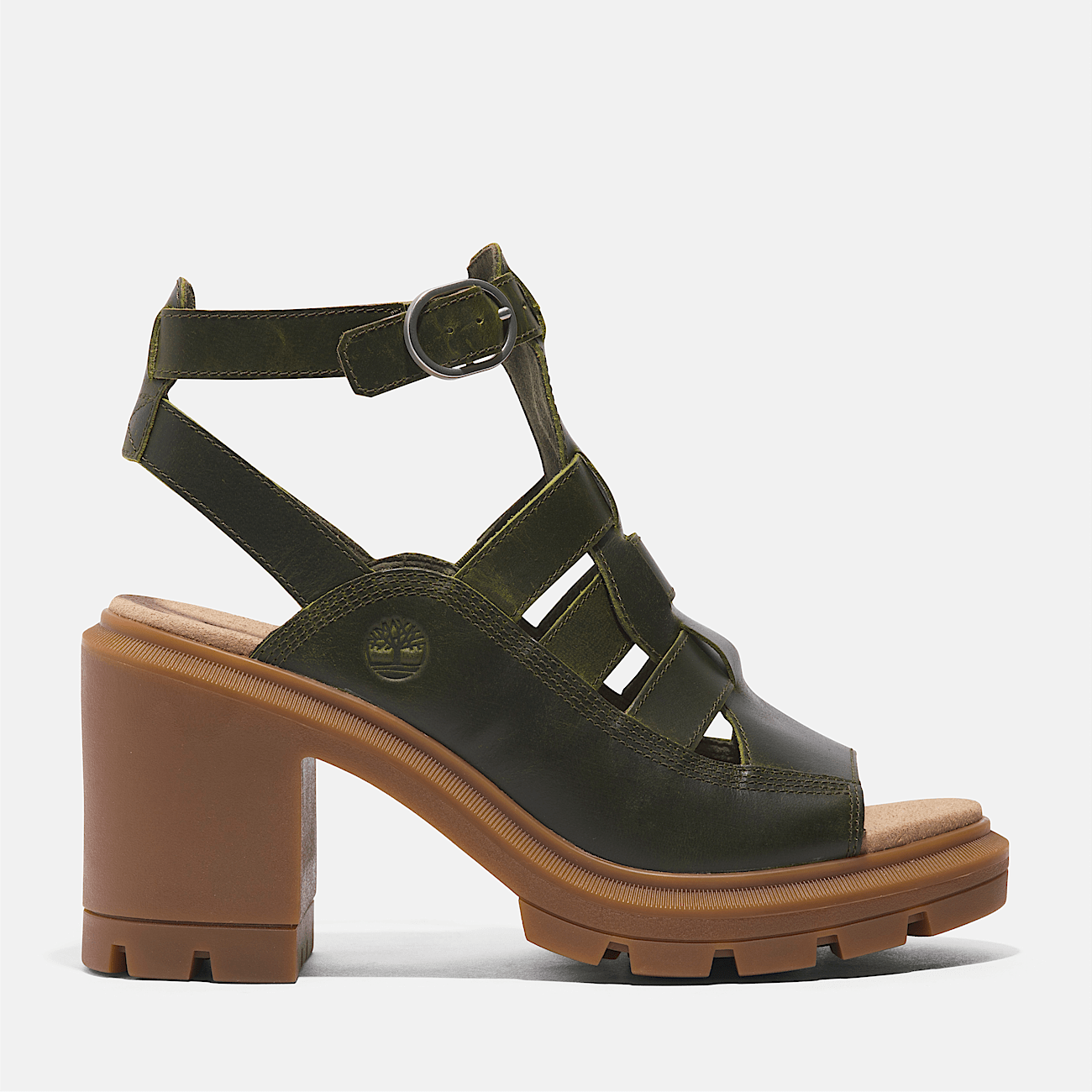 Allington Heights Fisherman Sandal for Women in Dark Green
