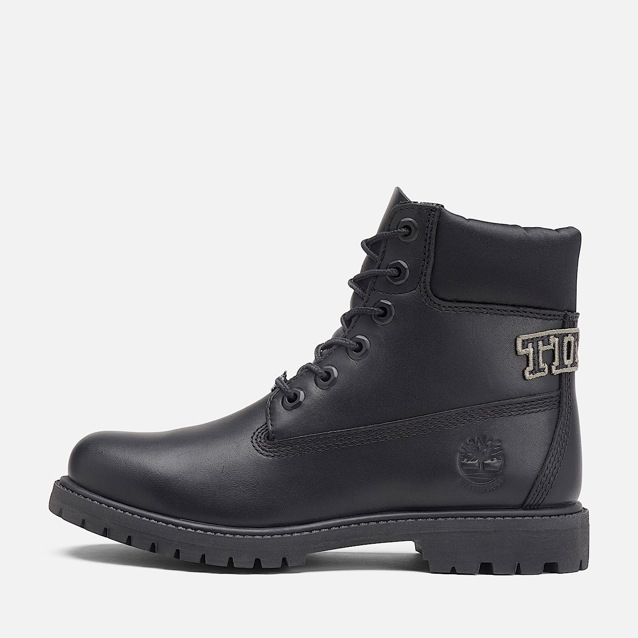 Stivale Stringato Impermeabile Timberland Premium 6 Inch da Donna in colore nero