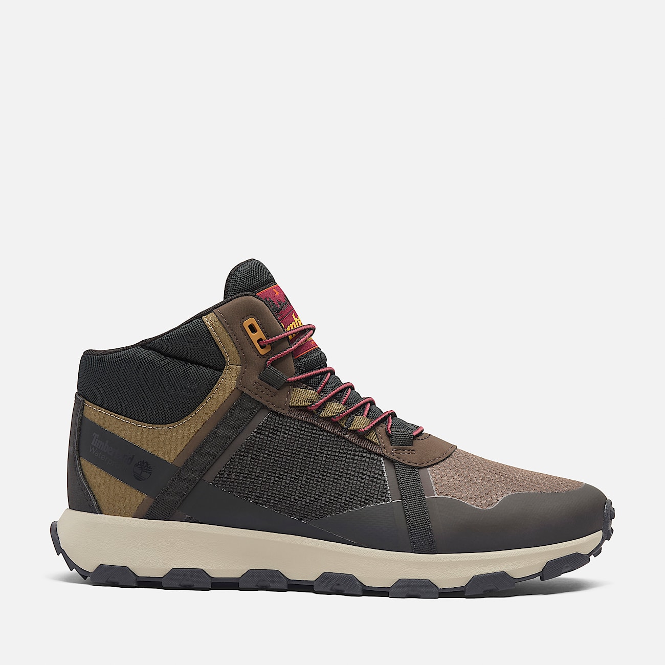 Winsor Lace up Trainer for Men in Brown