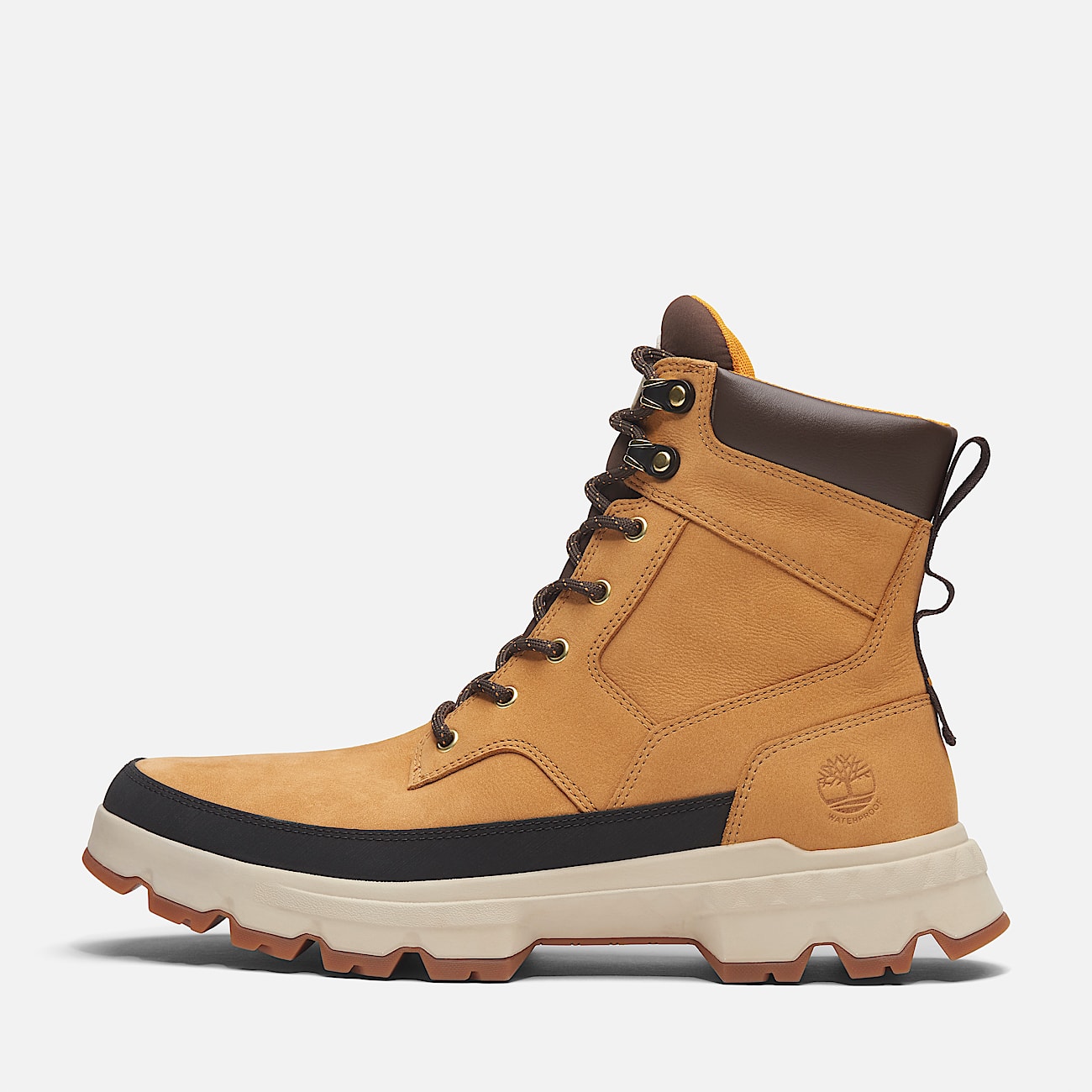 Timberland Originals Ultra Mid Lace Up Waterproof Boot for Men in Yellow