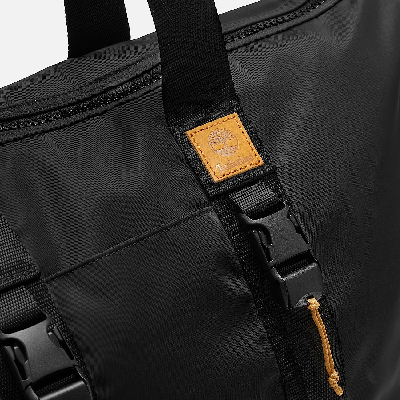 Borsone da Viaggio in Nylon All Gender in colore nero