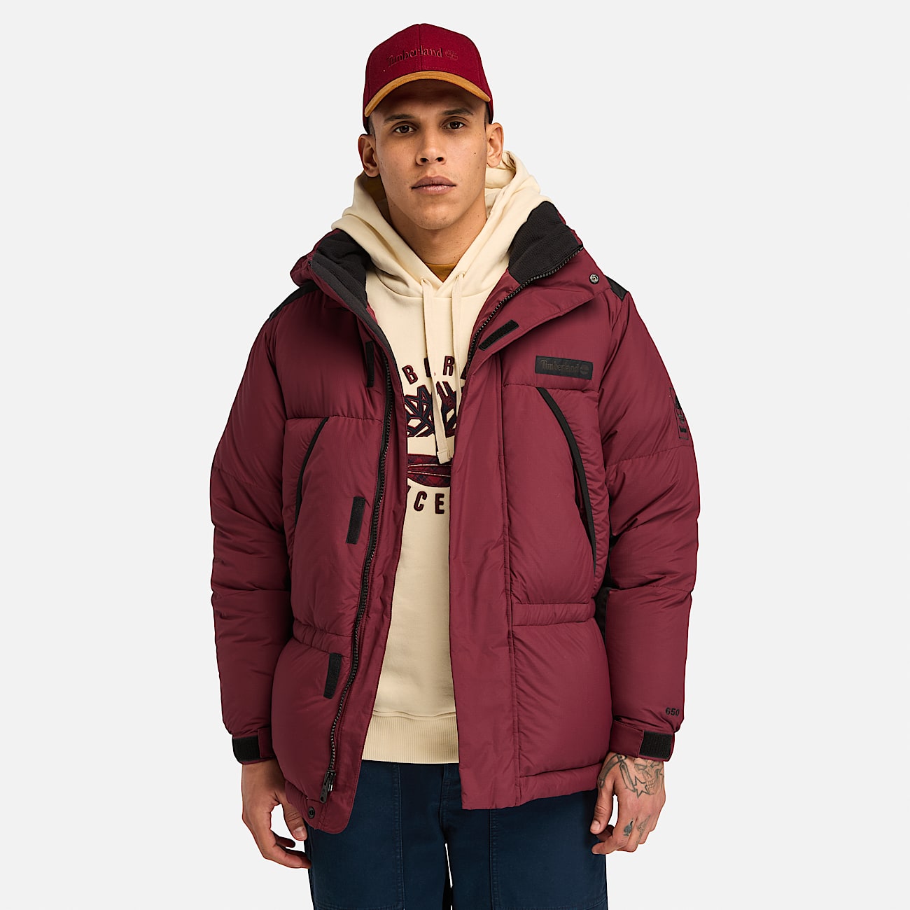 Doudoune Re Down Howker pour homme en rouge