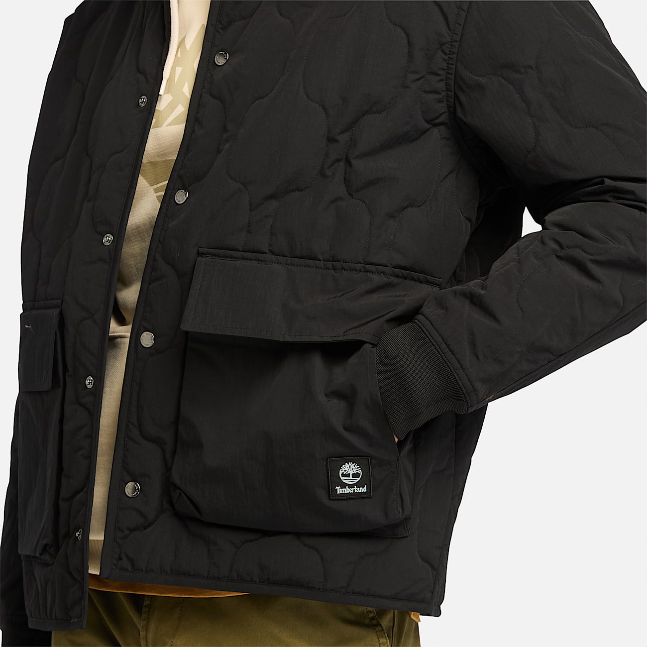 Timberland quilted jacket mens sale