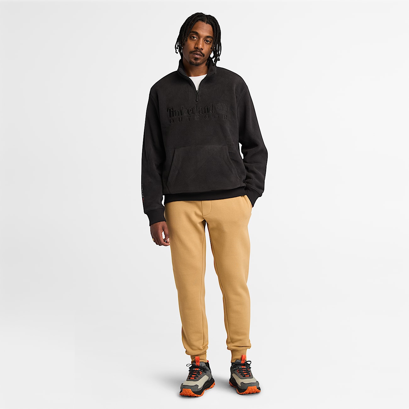 Fleece sweatshirt mens 2025