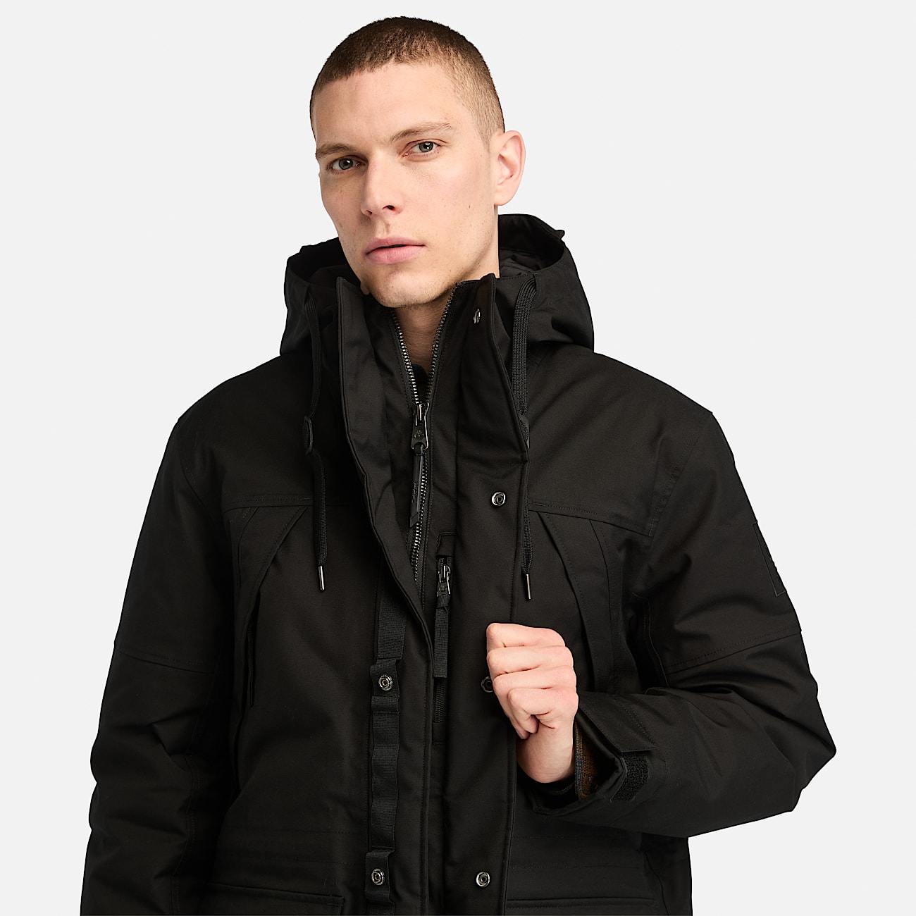 Parka Wilmington para hombre en negro