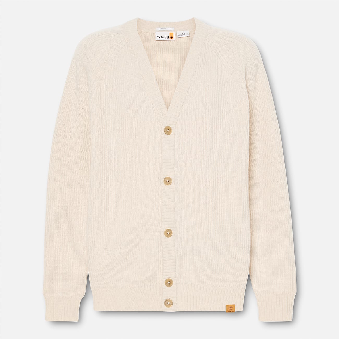 All Gender Phillips Brook Raglan Sleeve Cardigan in Beige