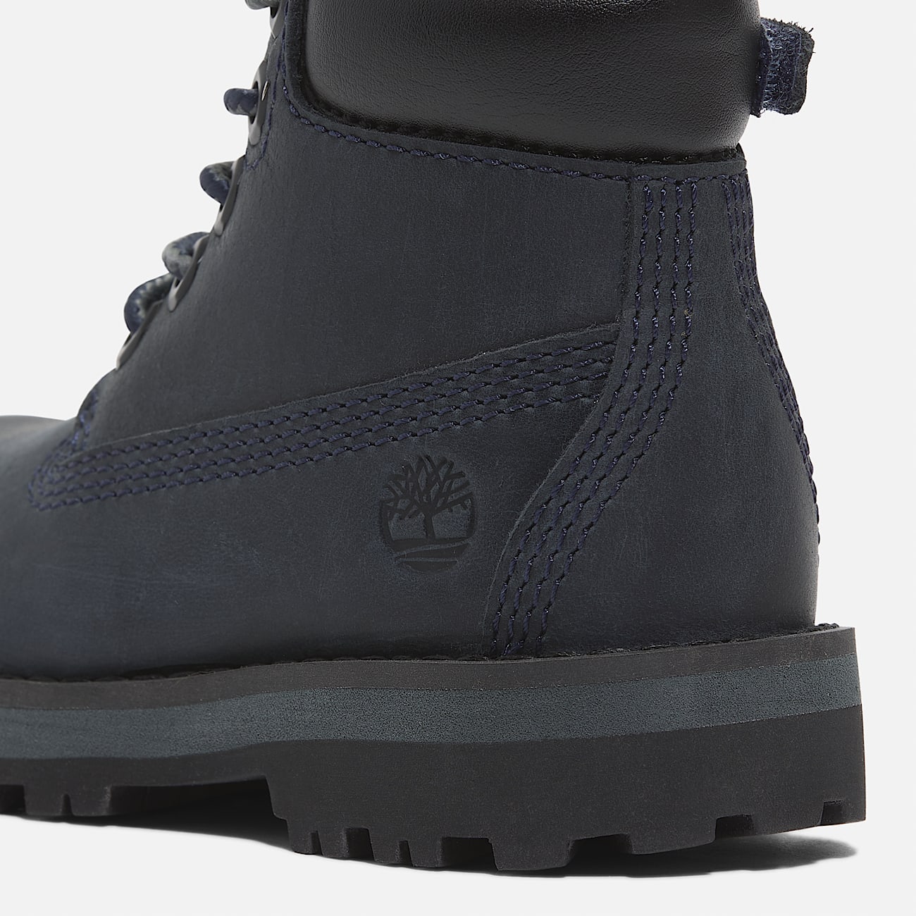 Courma Kid Lace Up Boot for Toddler in Dark Blue