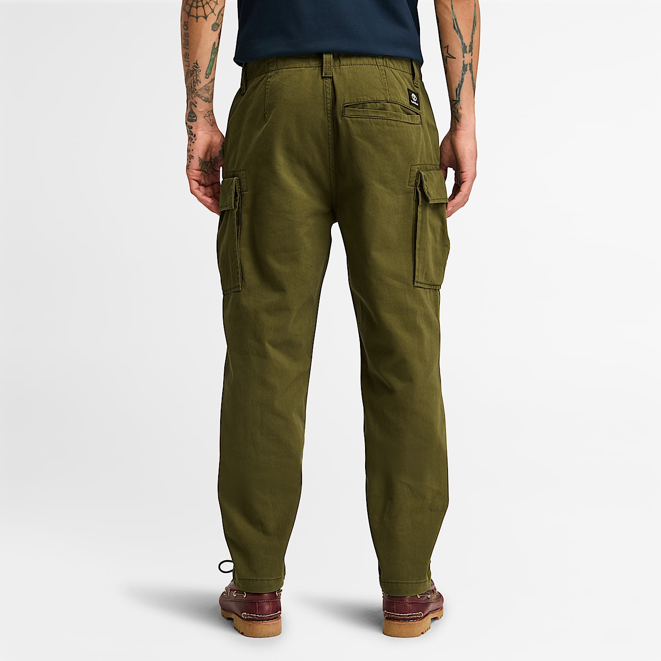 Slim cargo trousers hotsell
