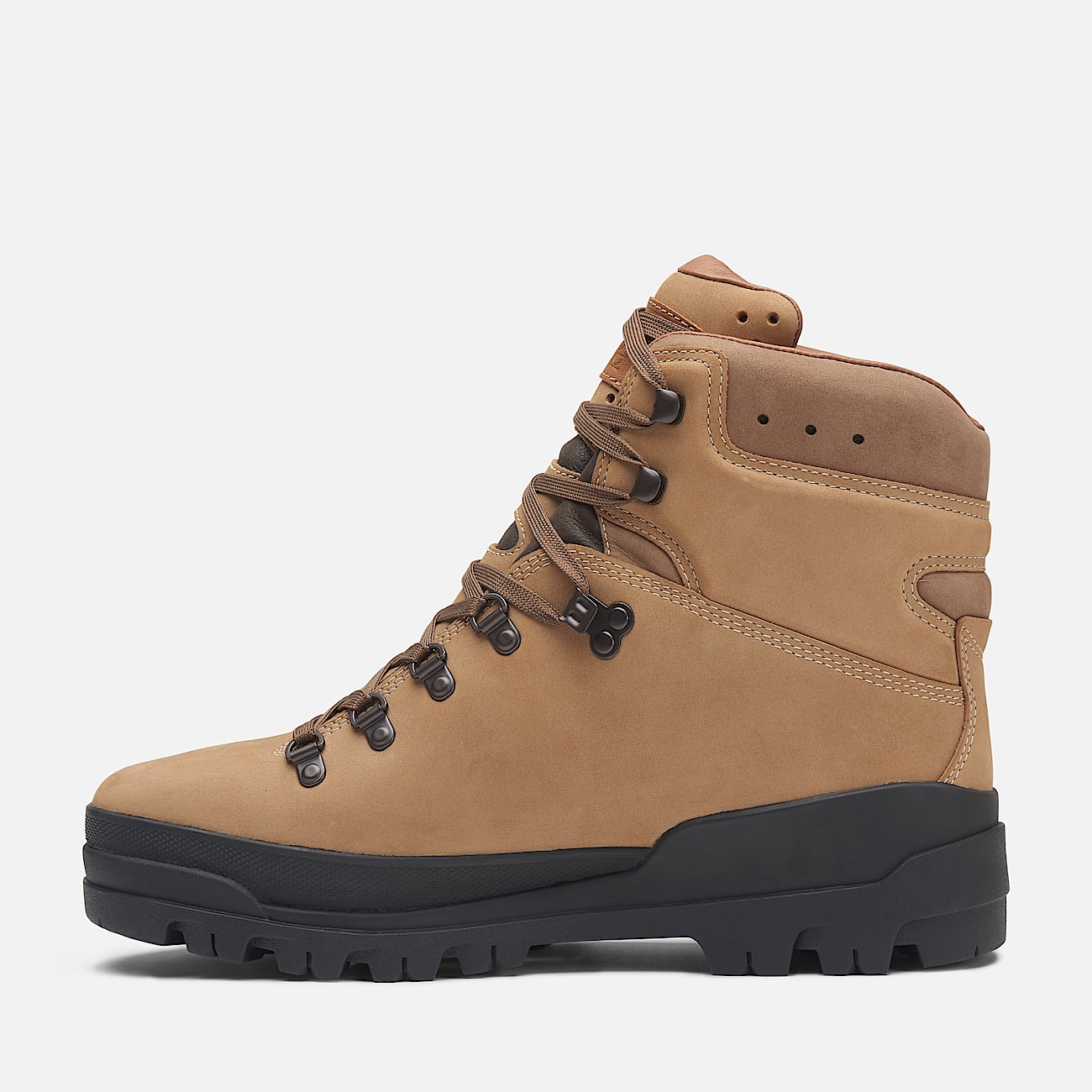 World Hiker Mid Lace Up Waterproof Boot for Men in Beige