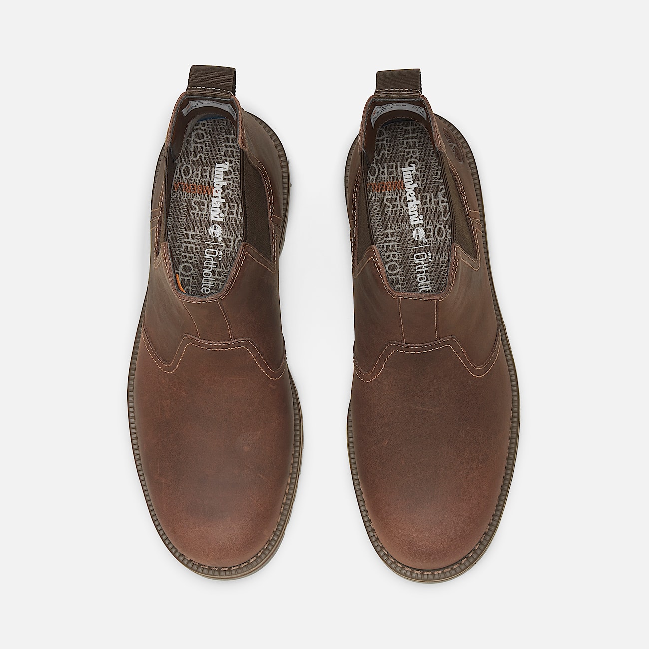 Larchmont Mid Chelsea Boot for Men in Brown