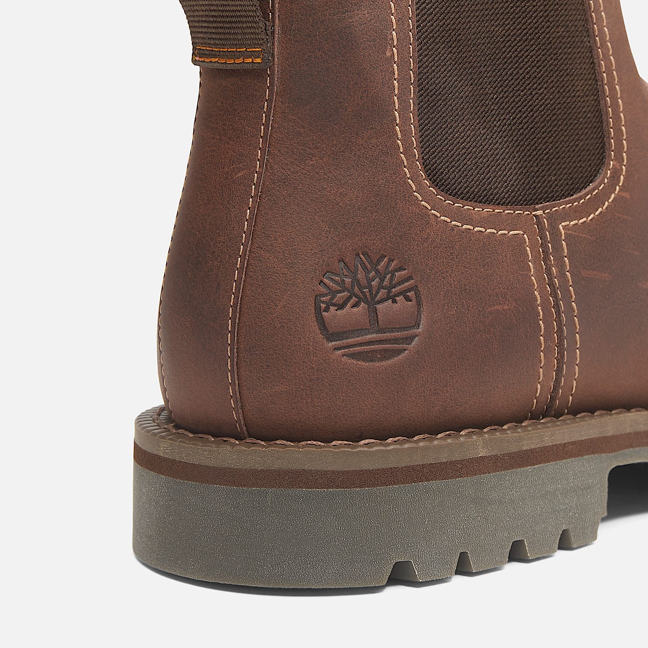 Larchmont Mid Chelsea Boot for Men in Brown