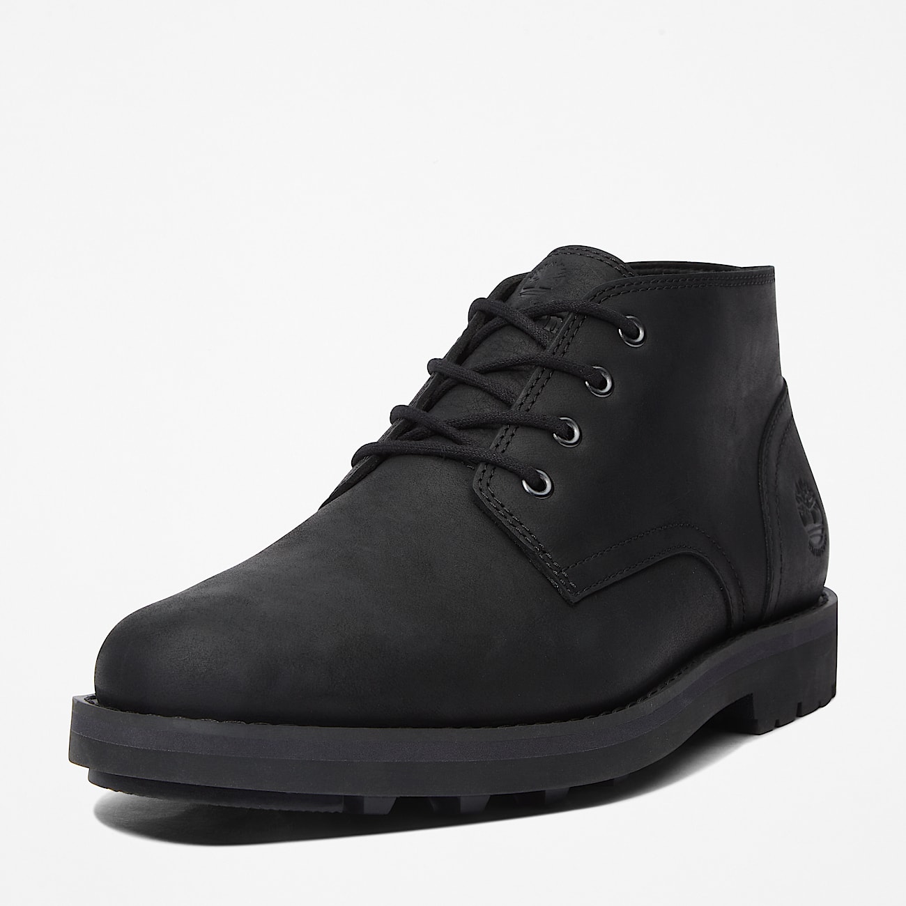 Alden Brook Mid Lace Up Waterproof Chukka Boot for Men in Black