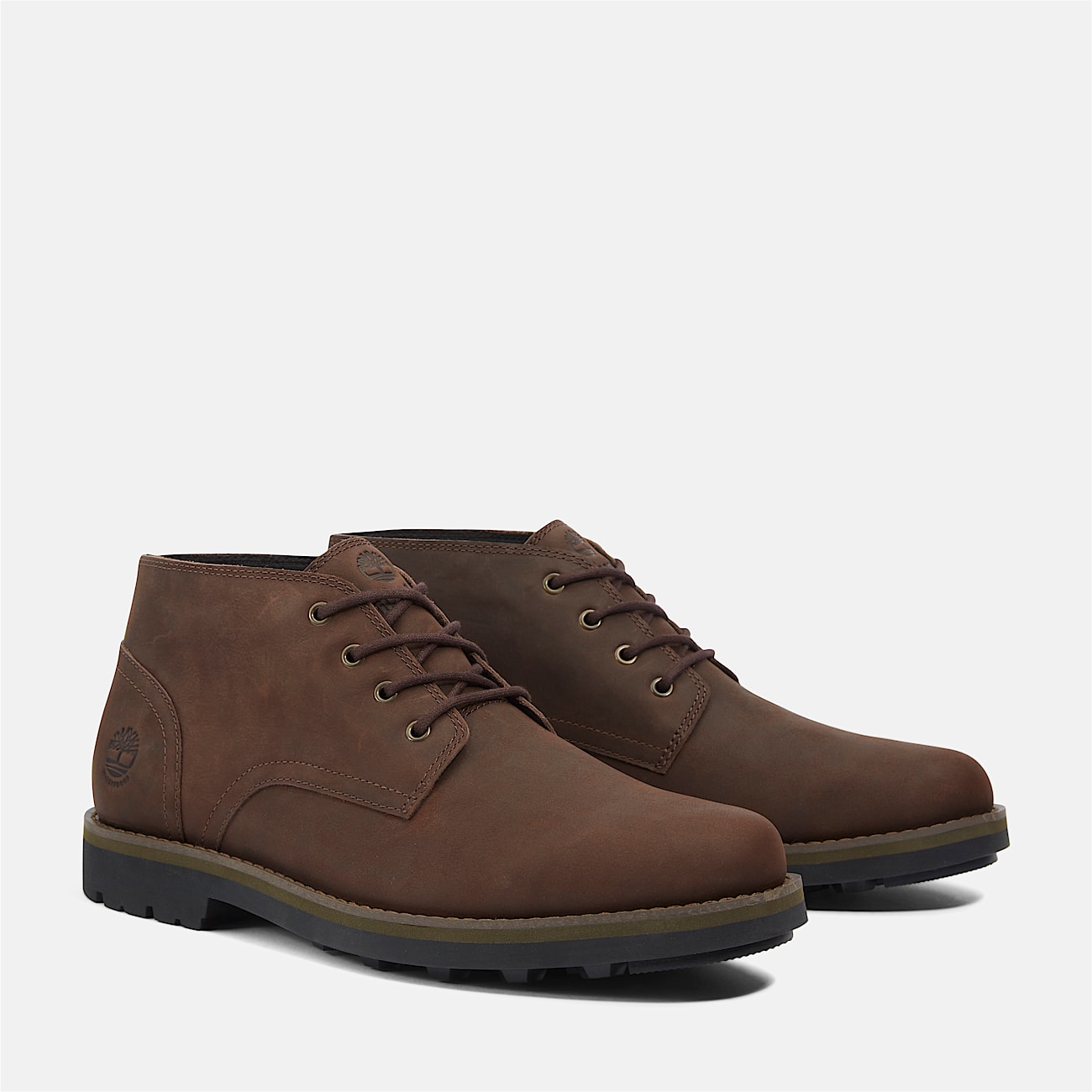 Dark brown chukka sale