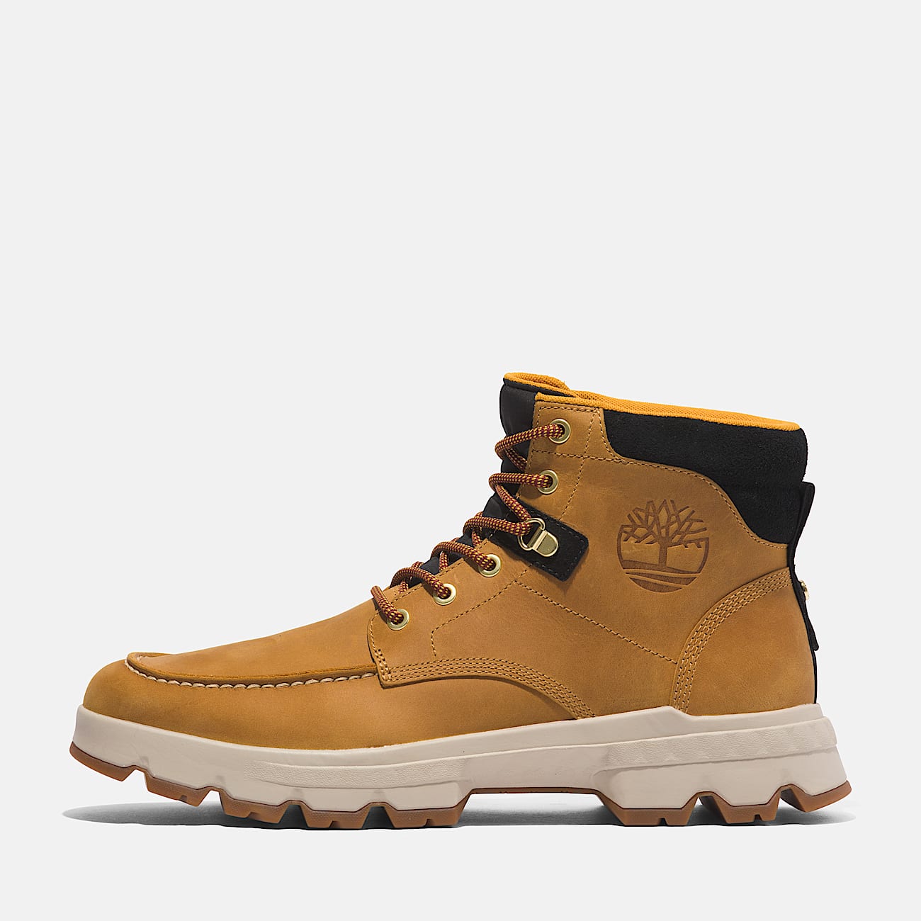 Timberland Originals Ultra Mid Lace Up Waterproof Boot for Men in Yellow