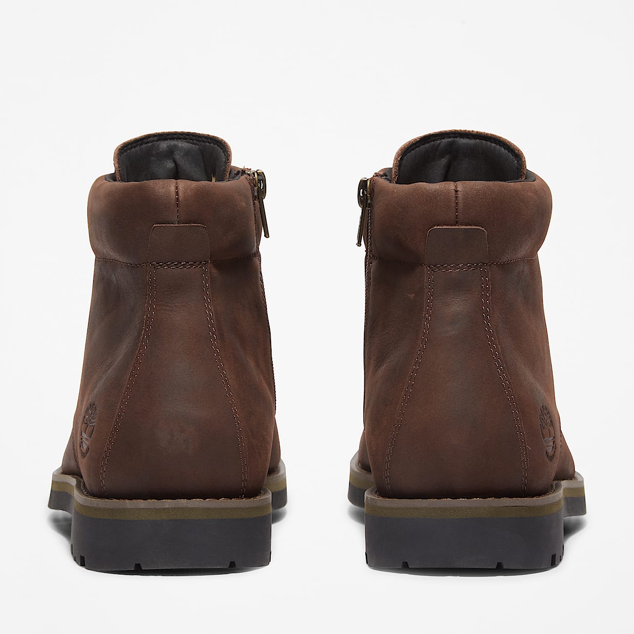 Wasserdichter halbhoher Alden Brook Boot mit ReiBverschluss fur Herren in Dunkelbraun