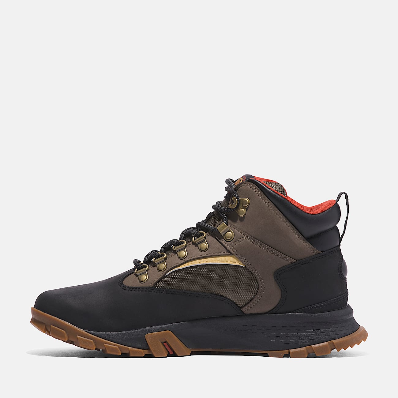 Scarpa Hiker Stringata in GORE TEX Mt Lincoln Mid da Uomo in colore nero