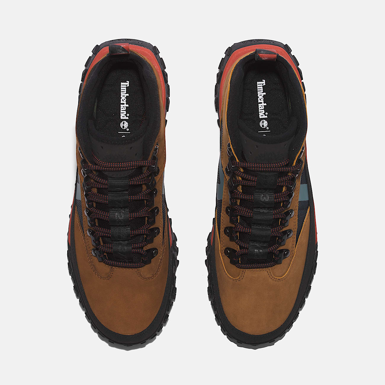 Basket de randonnee mi haute a lacets GreenStride Motion 6 pour homme en marron clair