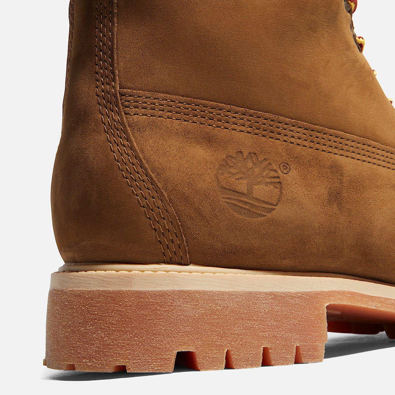 6 inch Boot impermeable a lacets Timberland Premium pour homme en jaune fonce