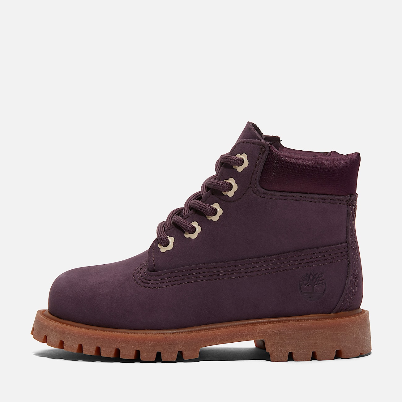 6 inch Boot impermeable a lacets Timberland Premium pour tout petit en violet fonce