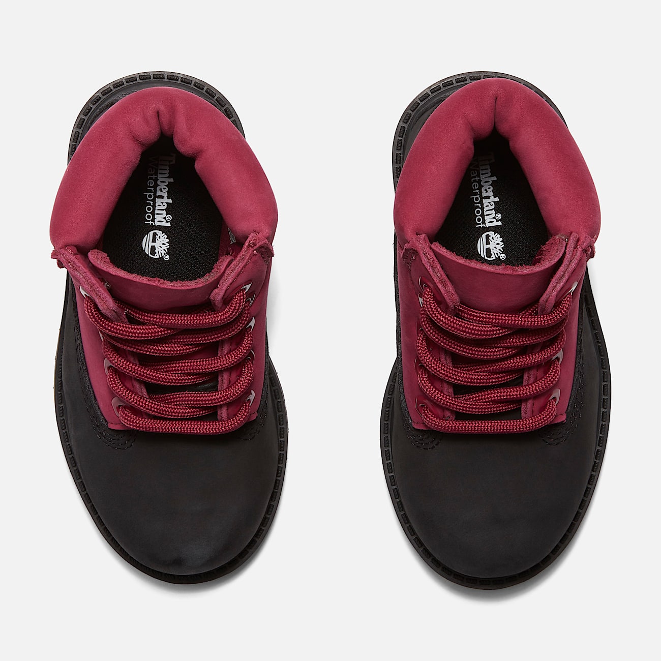 Burgundy timbs toddler clearance