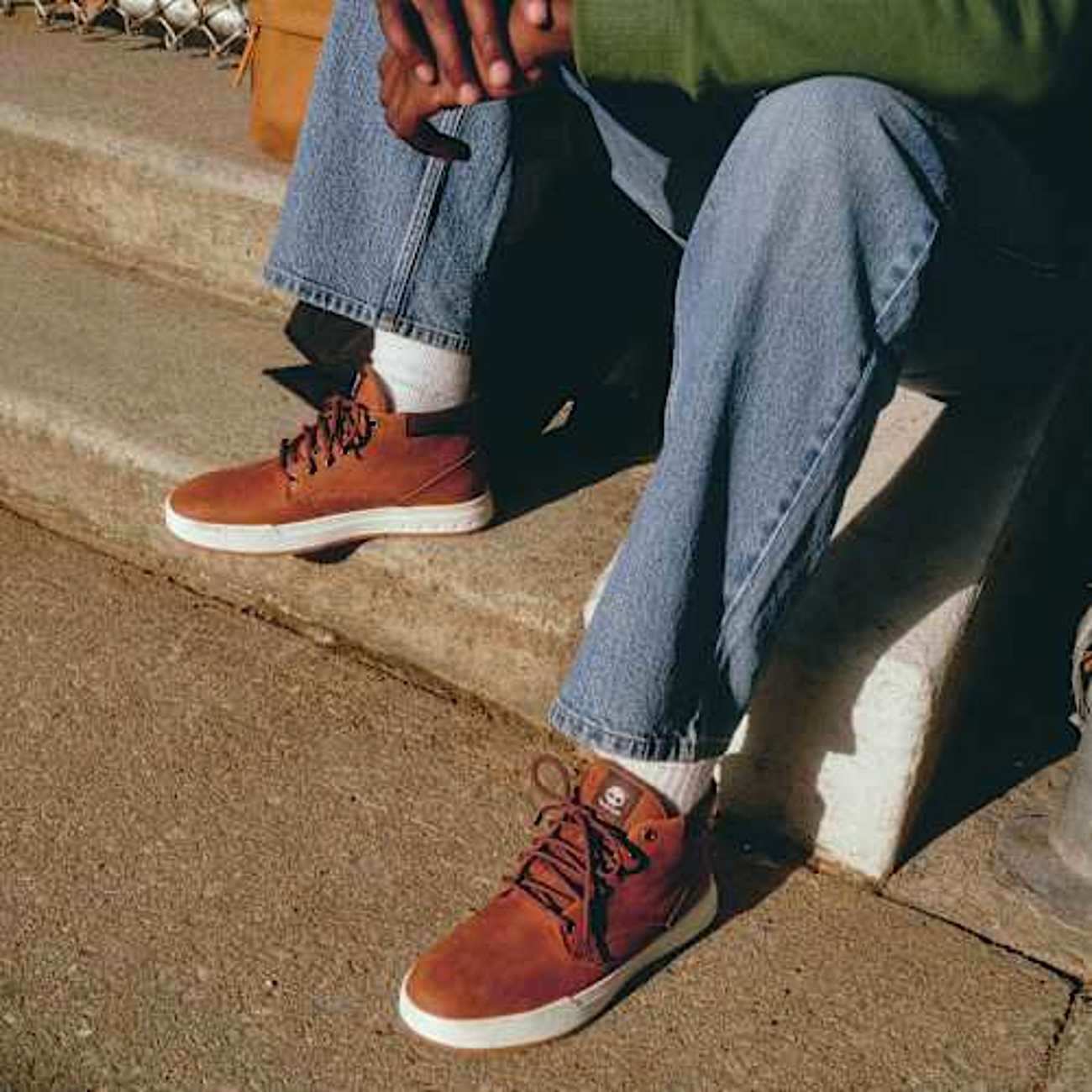 Timberland brown trainers sale