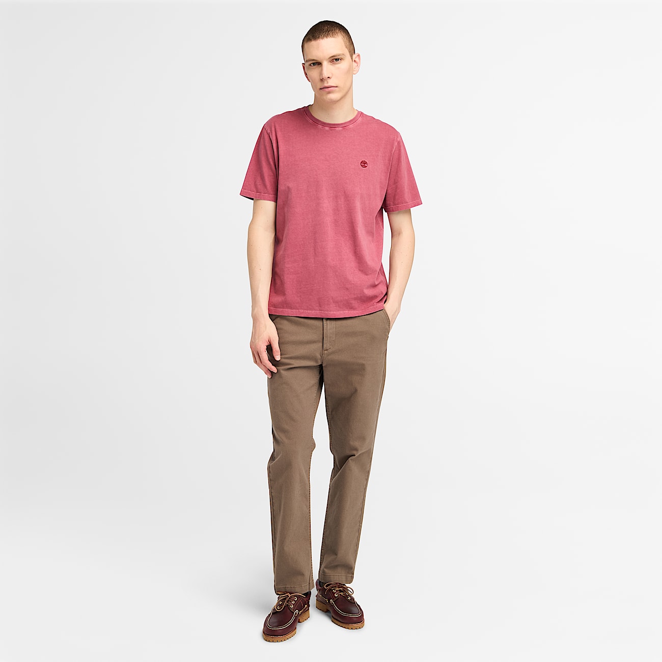 Gekleurd t shirt top