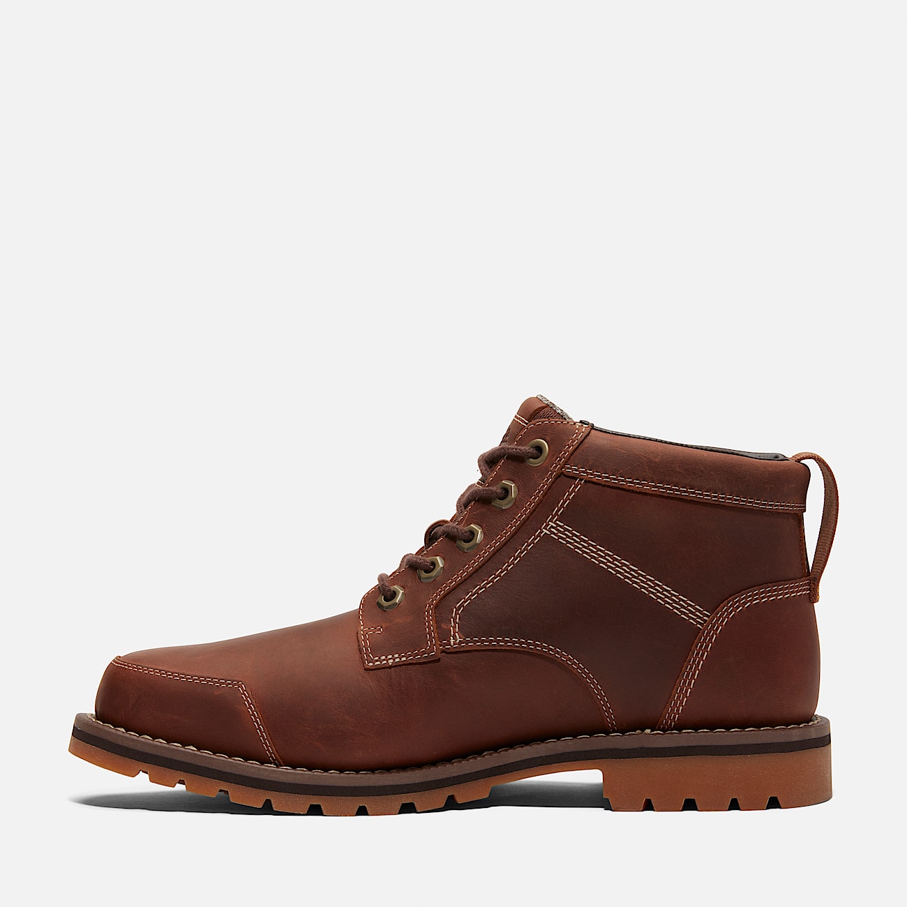 Larchmont Mid Lace Up Chukka Boot for Men in Light Brown