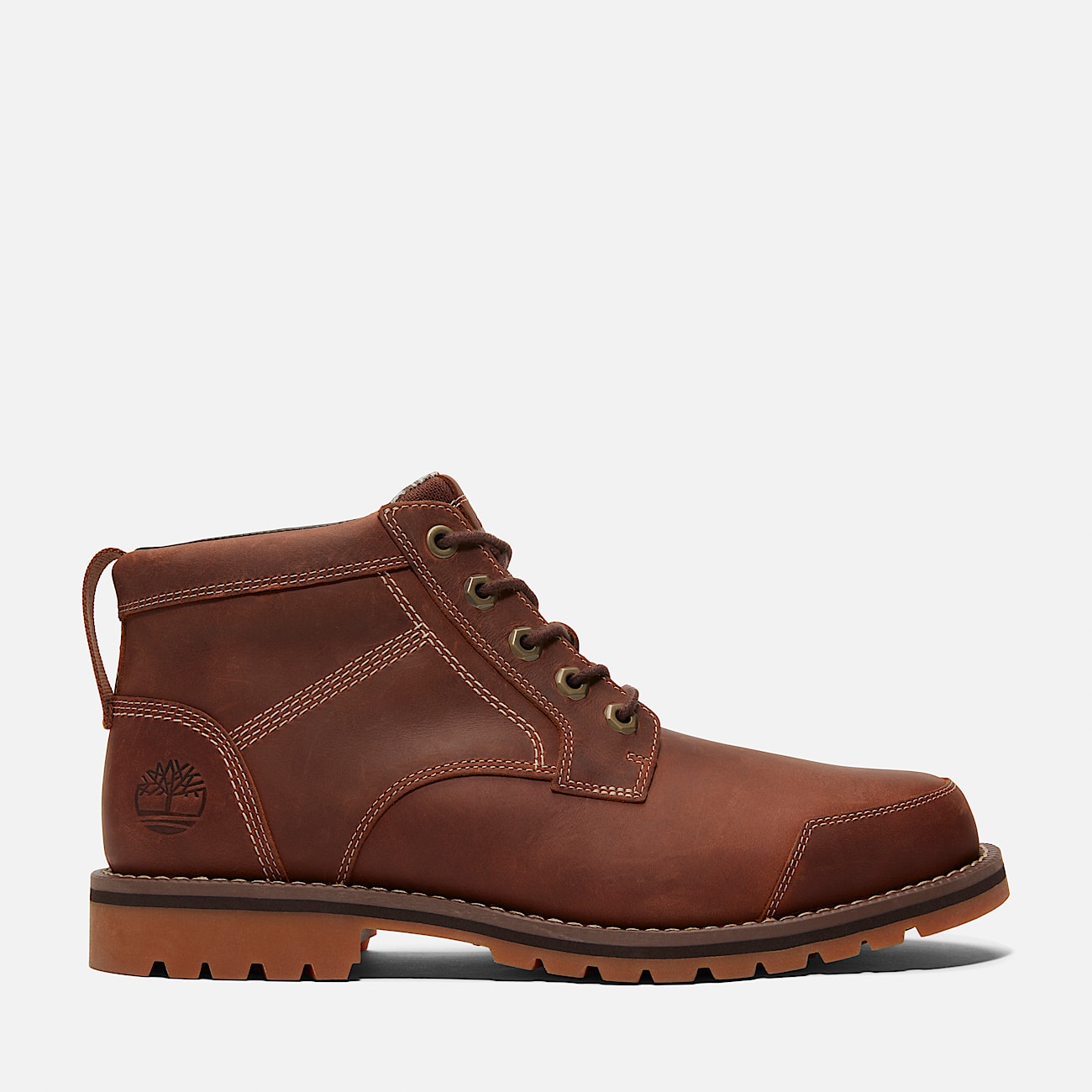 Larchmont Mid Lace Up Chukka Boot for Men in Light Brown