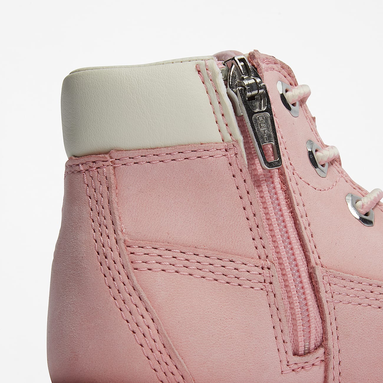 Pokey Pine Fluffy collar Zip Boot for Toddler in Pink