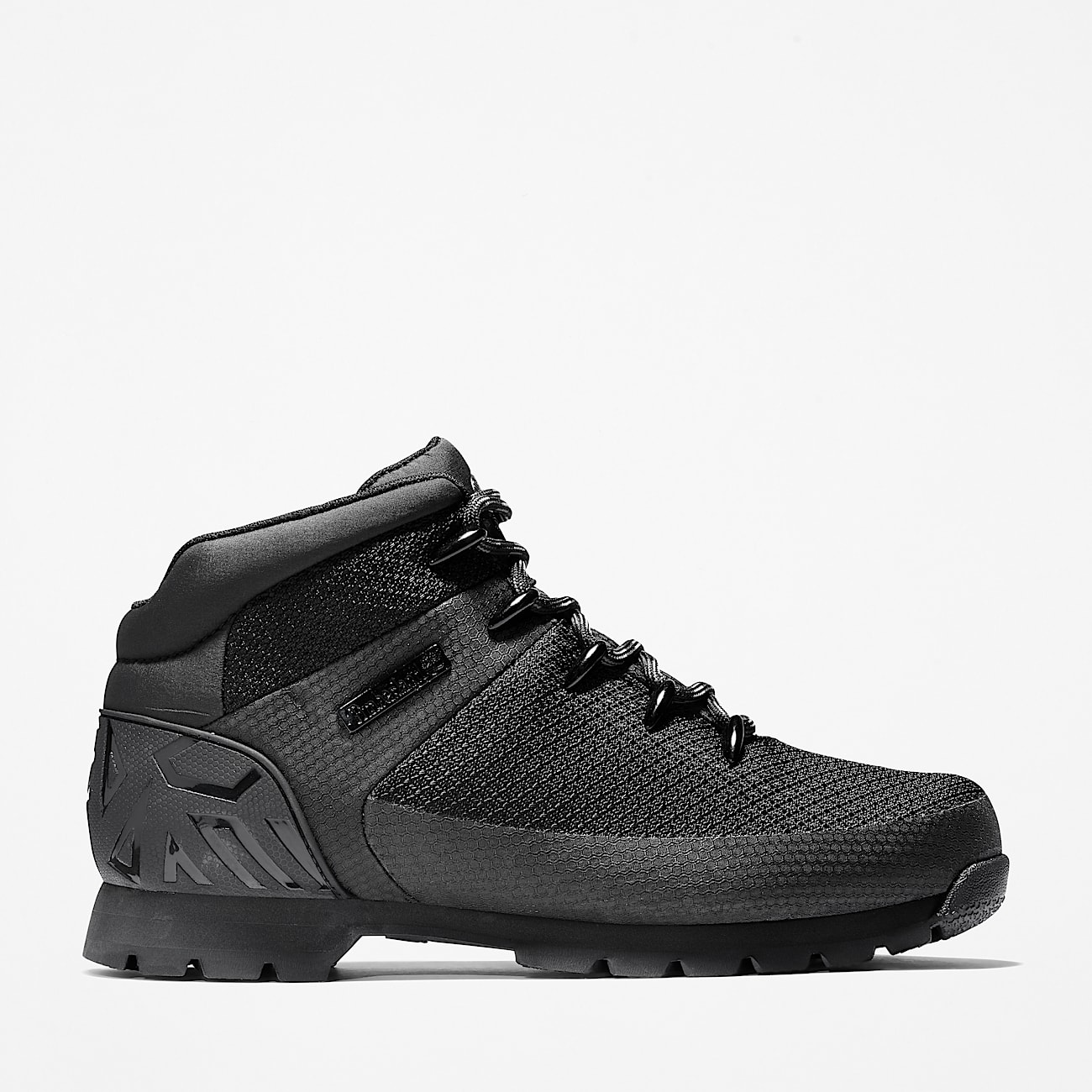 Euro Sprint Mid Lace Up Waterproof Boot for Men in Black