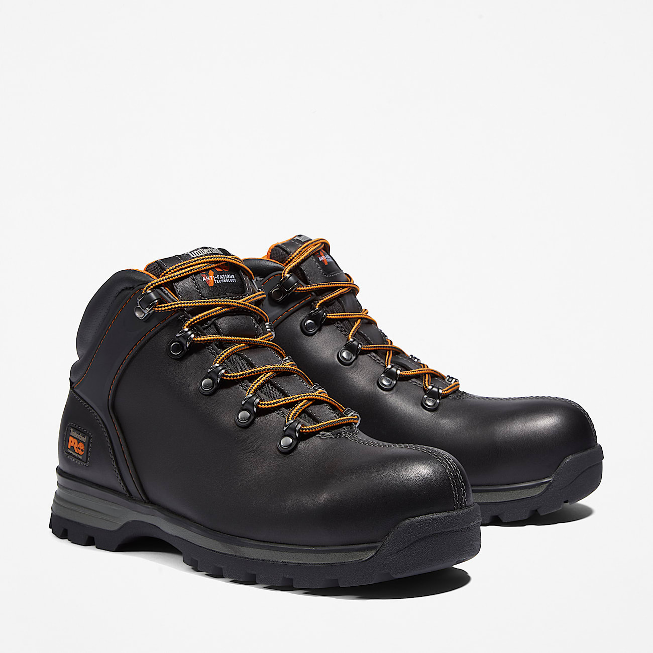 Black timberland work boots sales