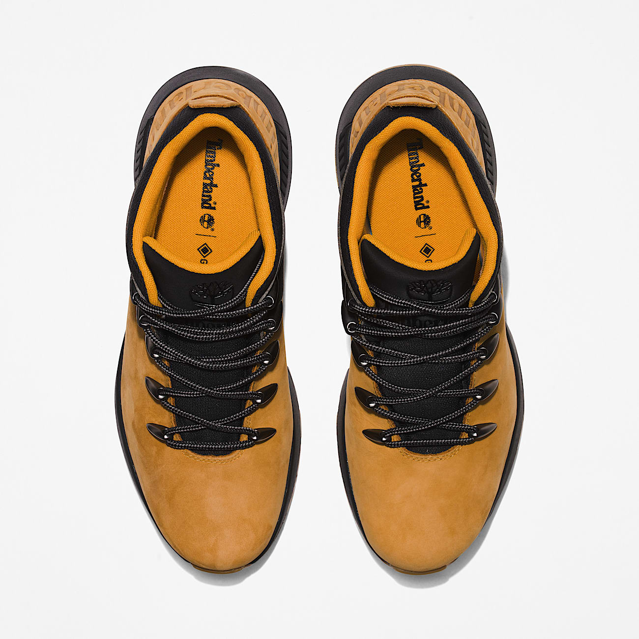 Sprint Trekker Mid Lace Up Waterproof Trainer for Men in Yellow