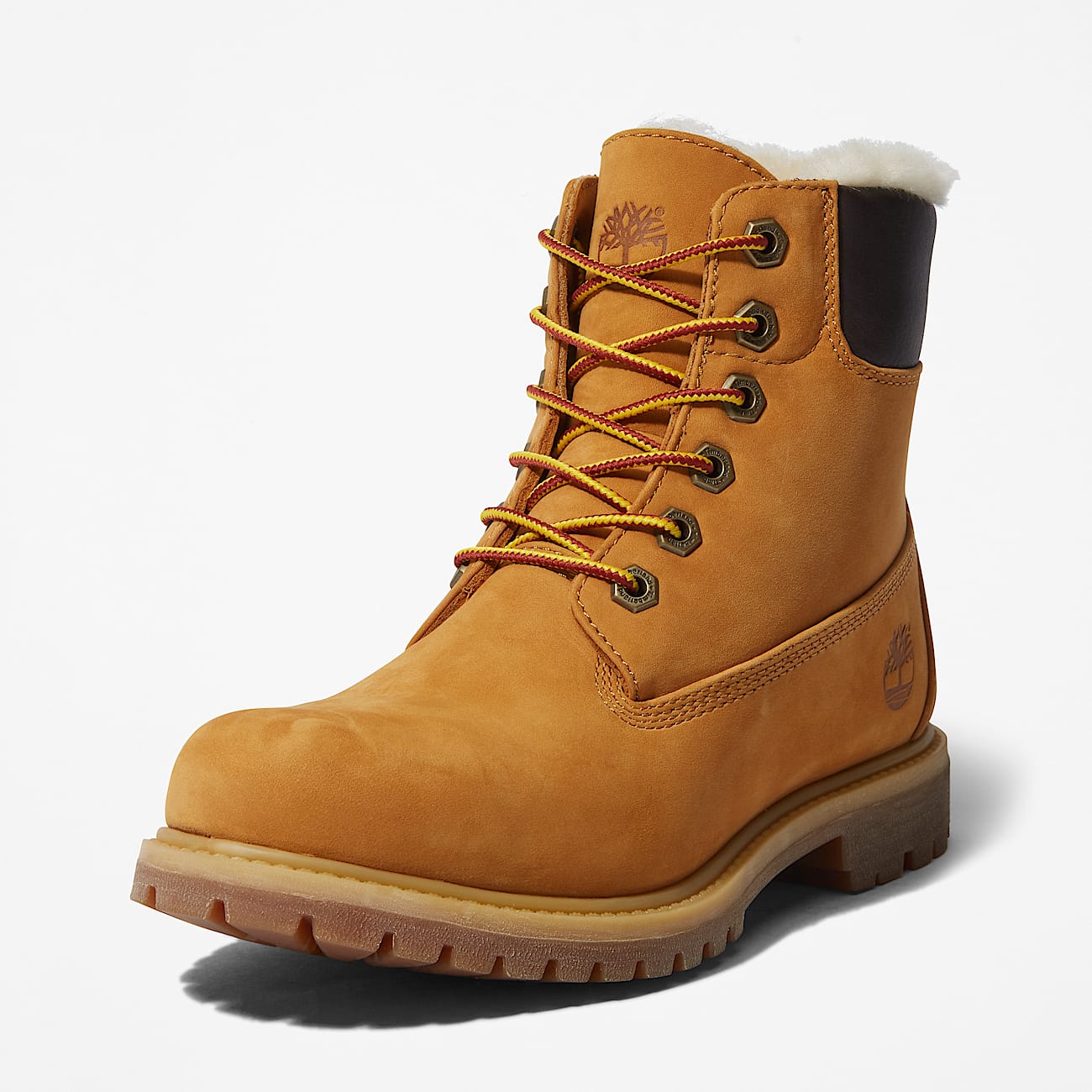 Timberland Premium 6 Inch Lace Up Waterproof Boot for Women in Yellow