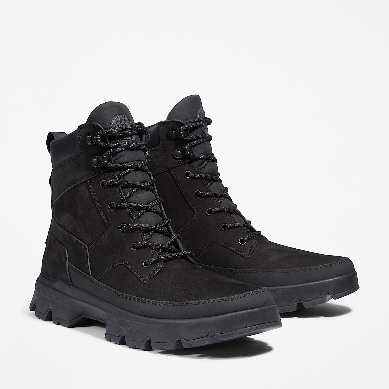 Timberland Originals Ultra Mid Lace Up Waterproof Boot for Men in Black
