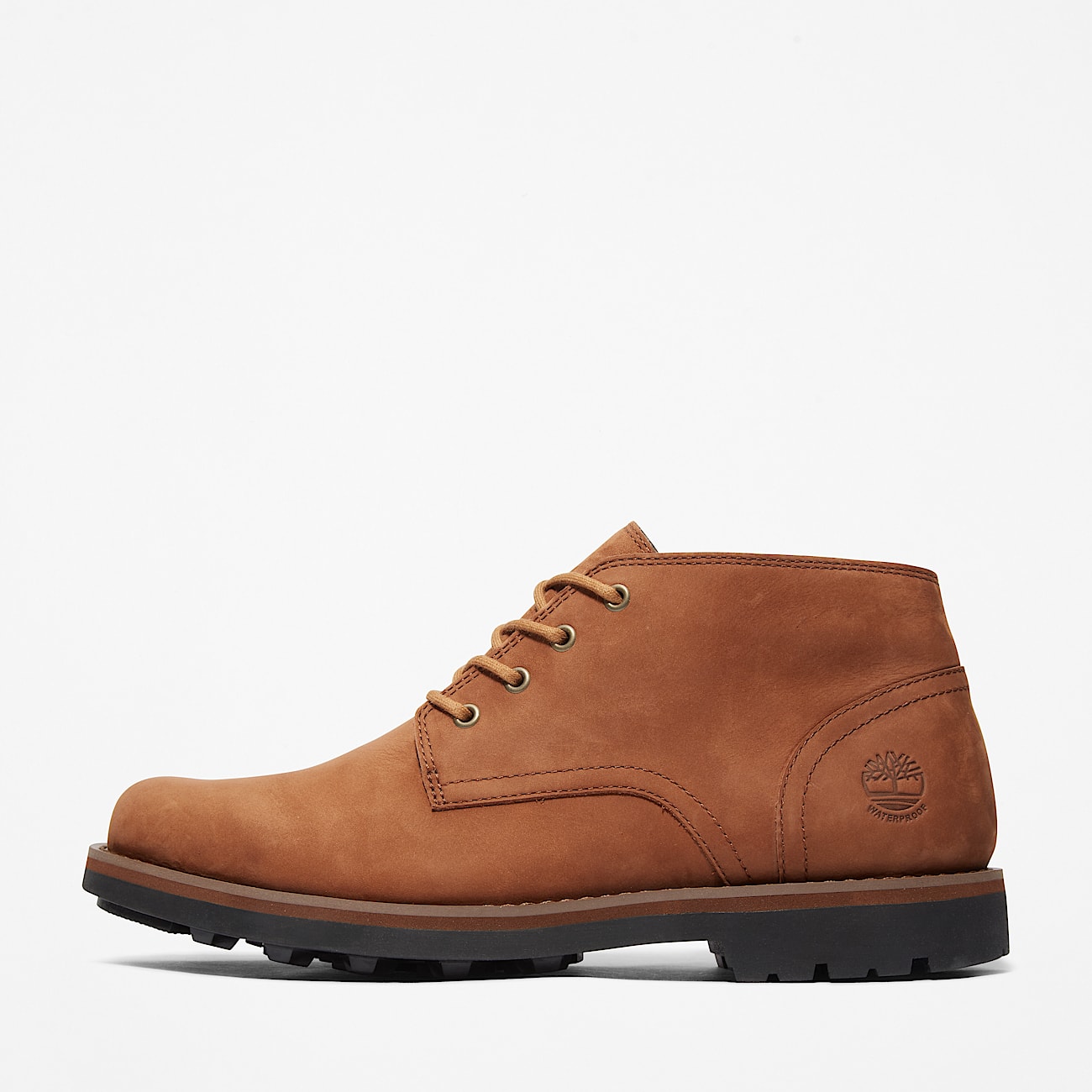 Alden Brook Mid Lace Up Waterproof Chukka Boot for Men in Orange