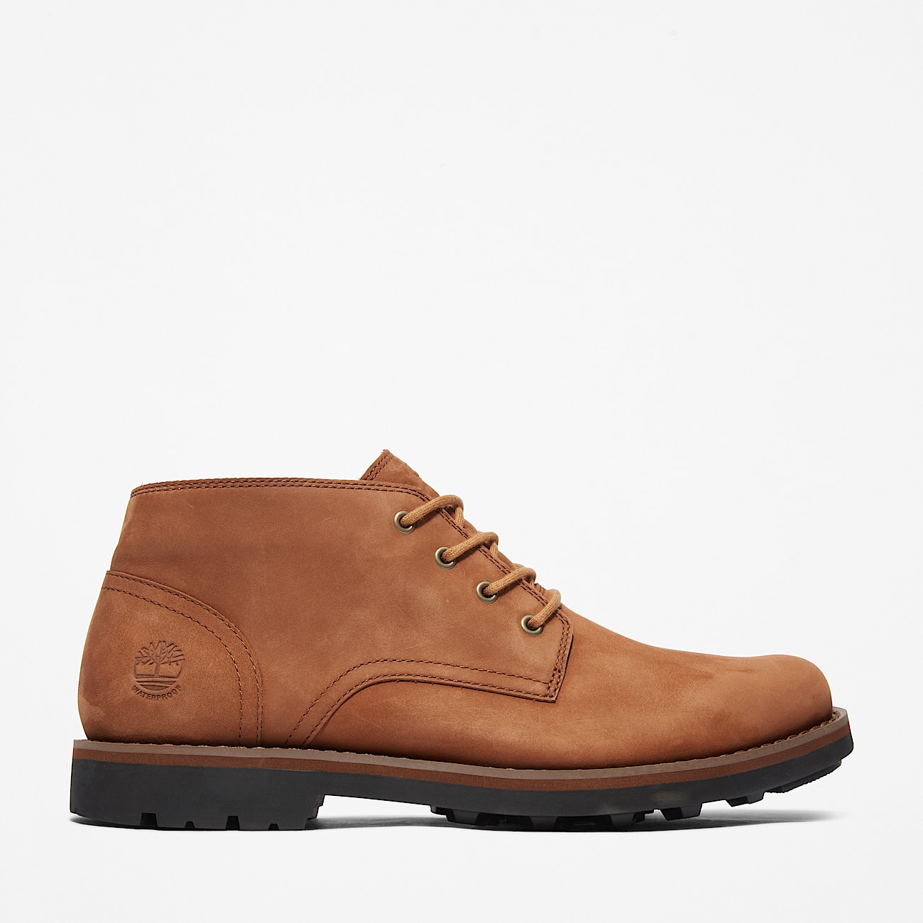 Alden Brook Mid Lace Up Waterproof Chukka Boot for Men in Orange