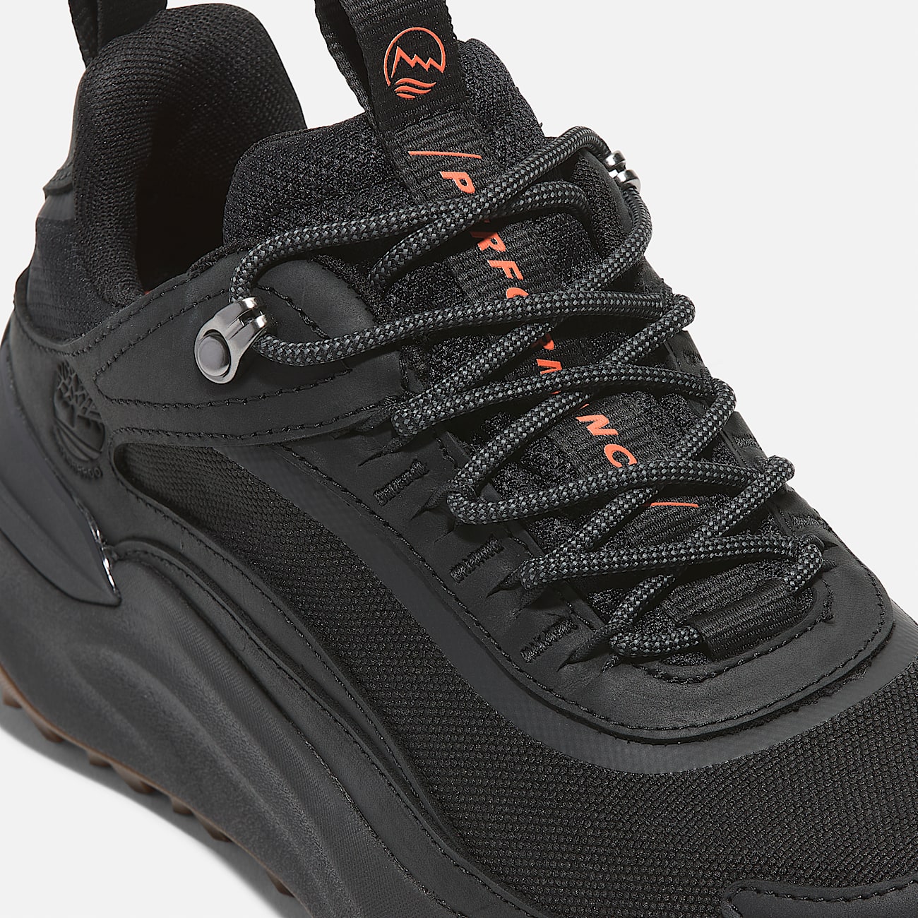 Zapatillas impermeables de cana baja con cordones Motion Access para mujer en negro