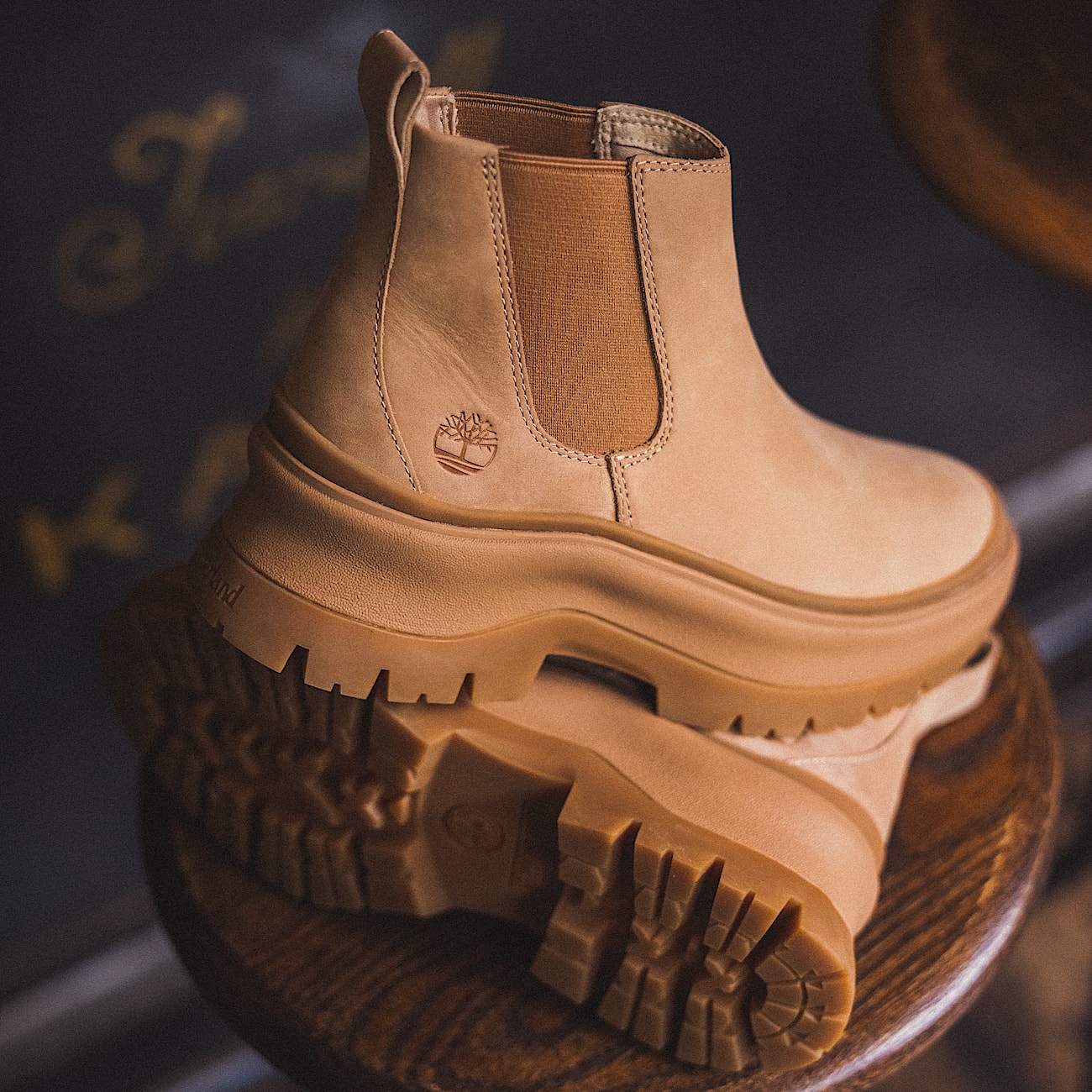 Roxie Lane Chelsea Boot for Women in Beige