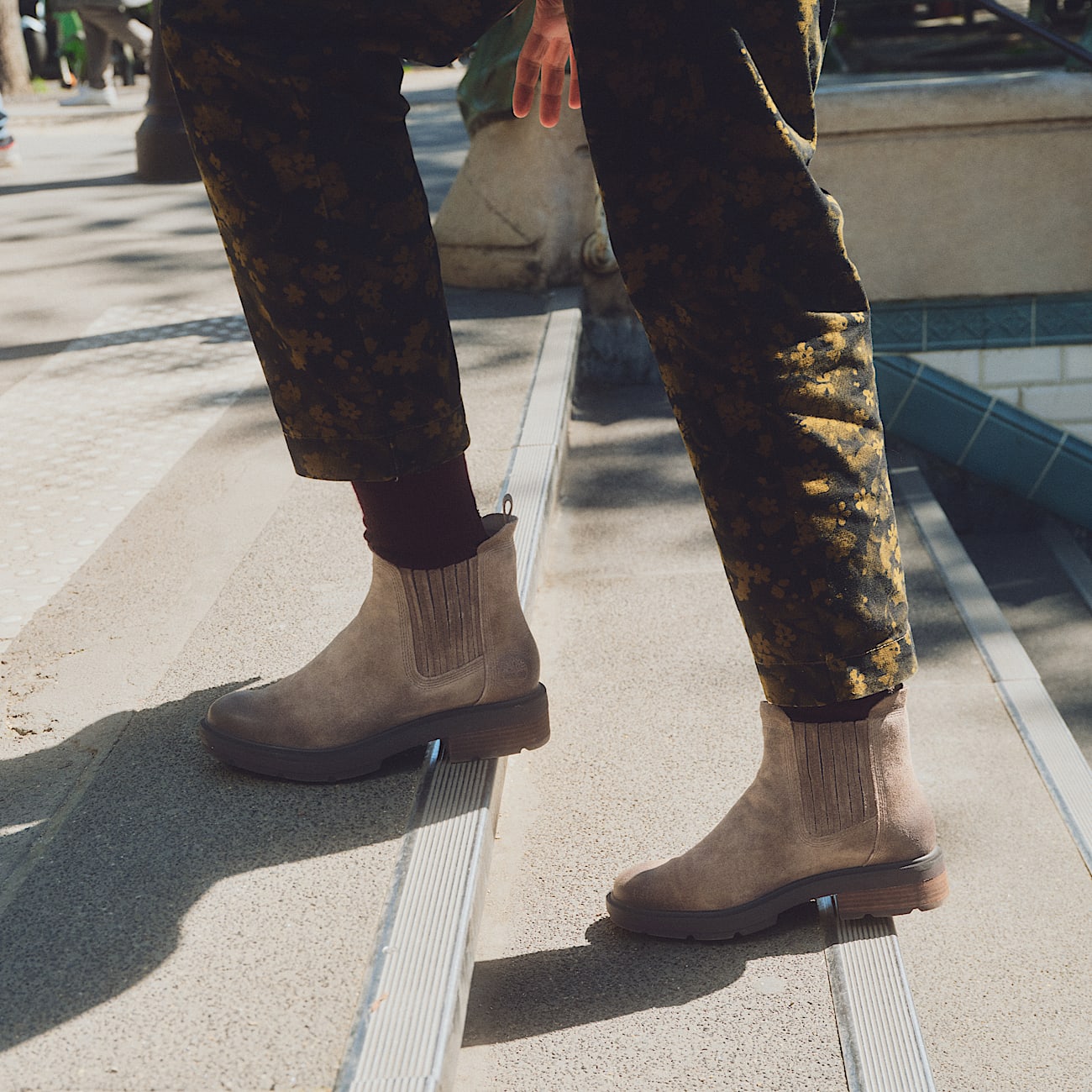 Brimfield Mid Chelsea Boot for Women in Brown
