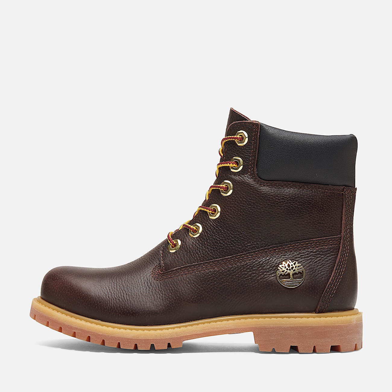 Wasserdichter Timberland Premium Espresso 6 Inch Boot zum Schnuren fur Damen in Dunkelbraun Schwarz