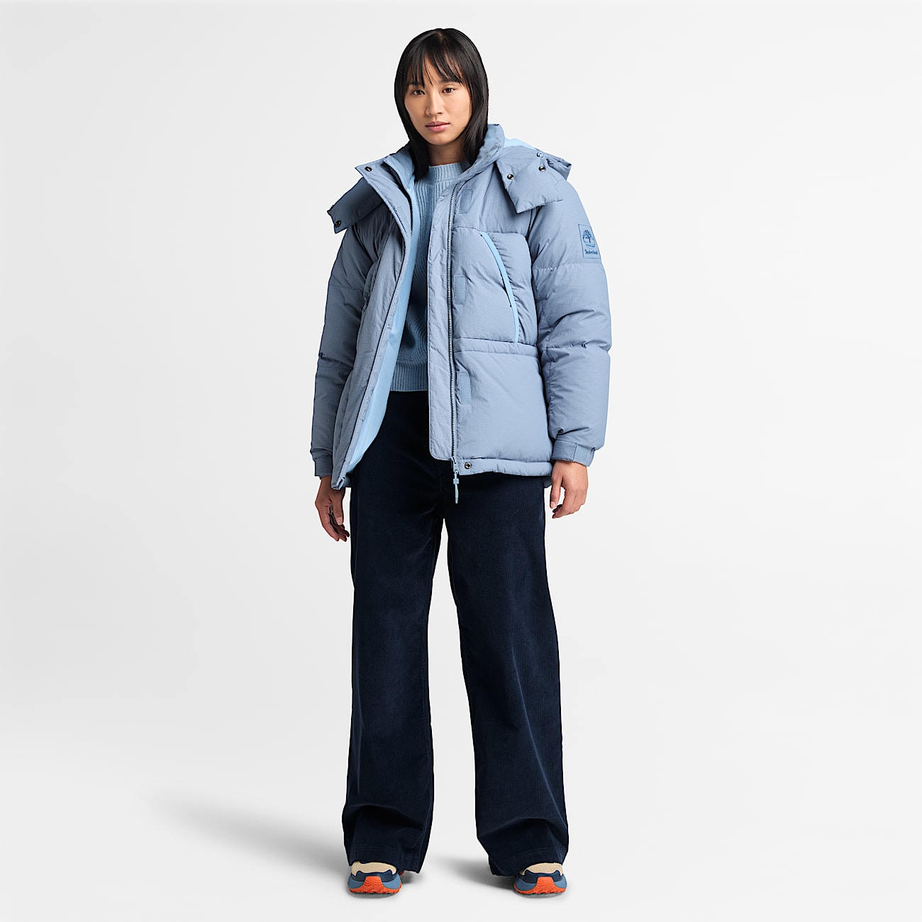 Doudoune bleu clair outlet