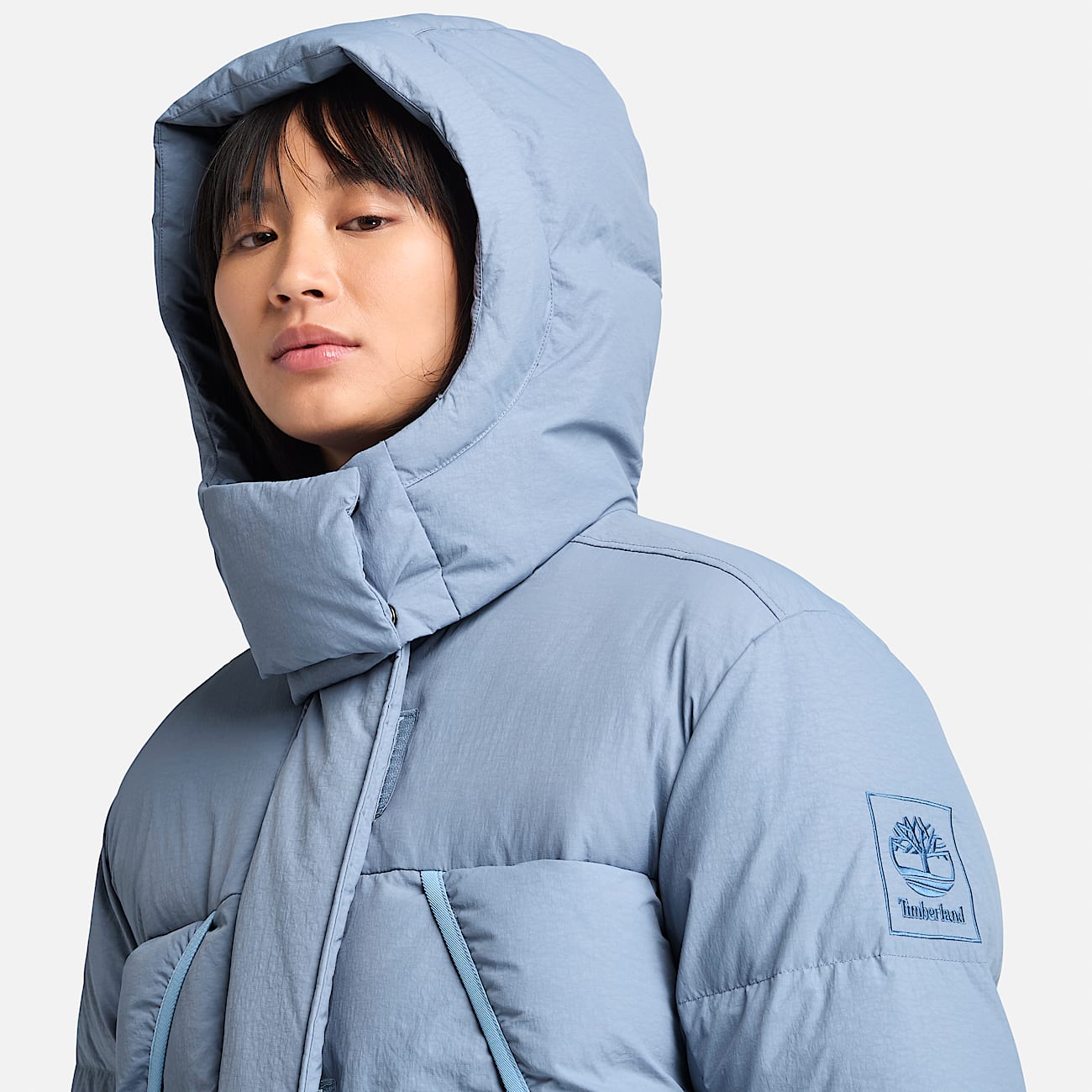 Doudoune Howker recycle pour femme en bleu clair