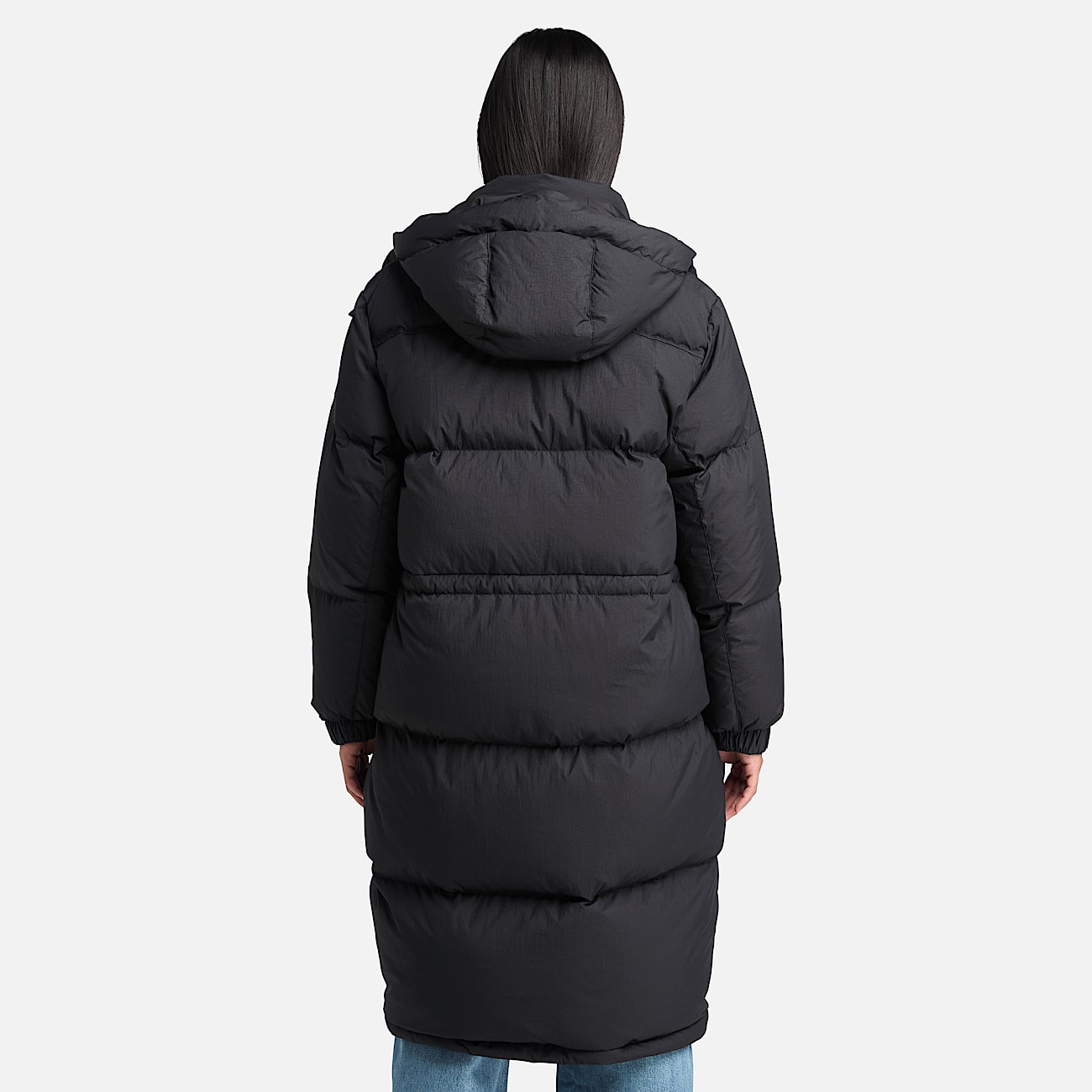 Parka longue a garnissage recycle Howker pour femme en noir