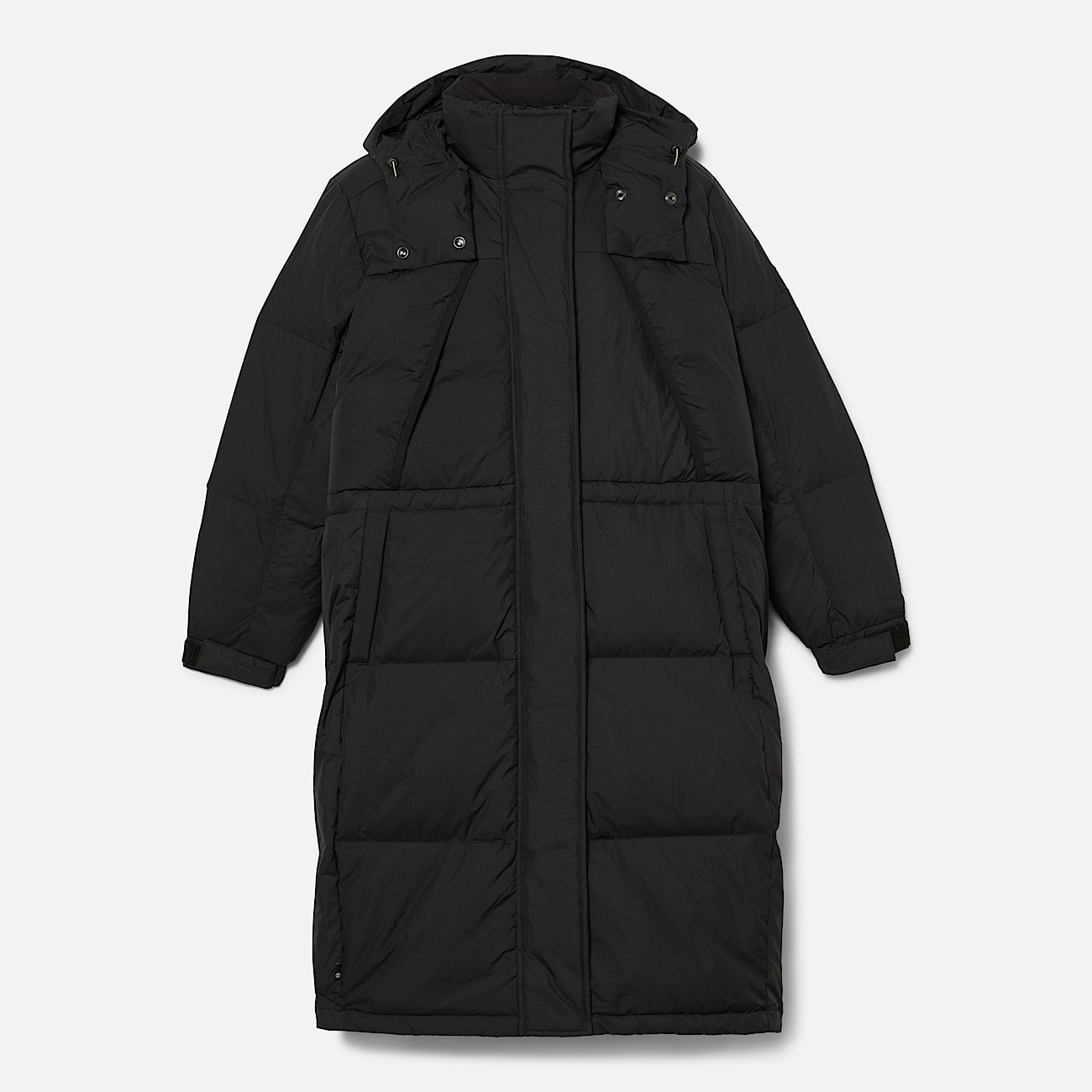Parka longue a garnissage recycle Howker pour femme en noir