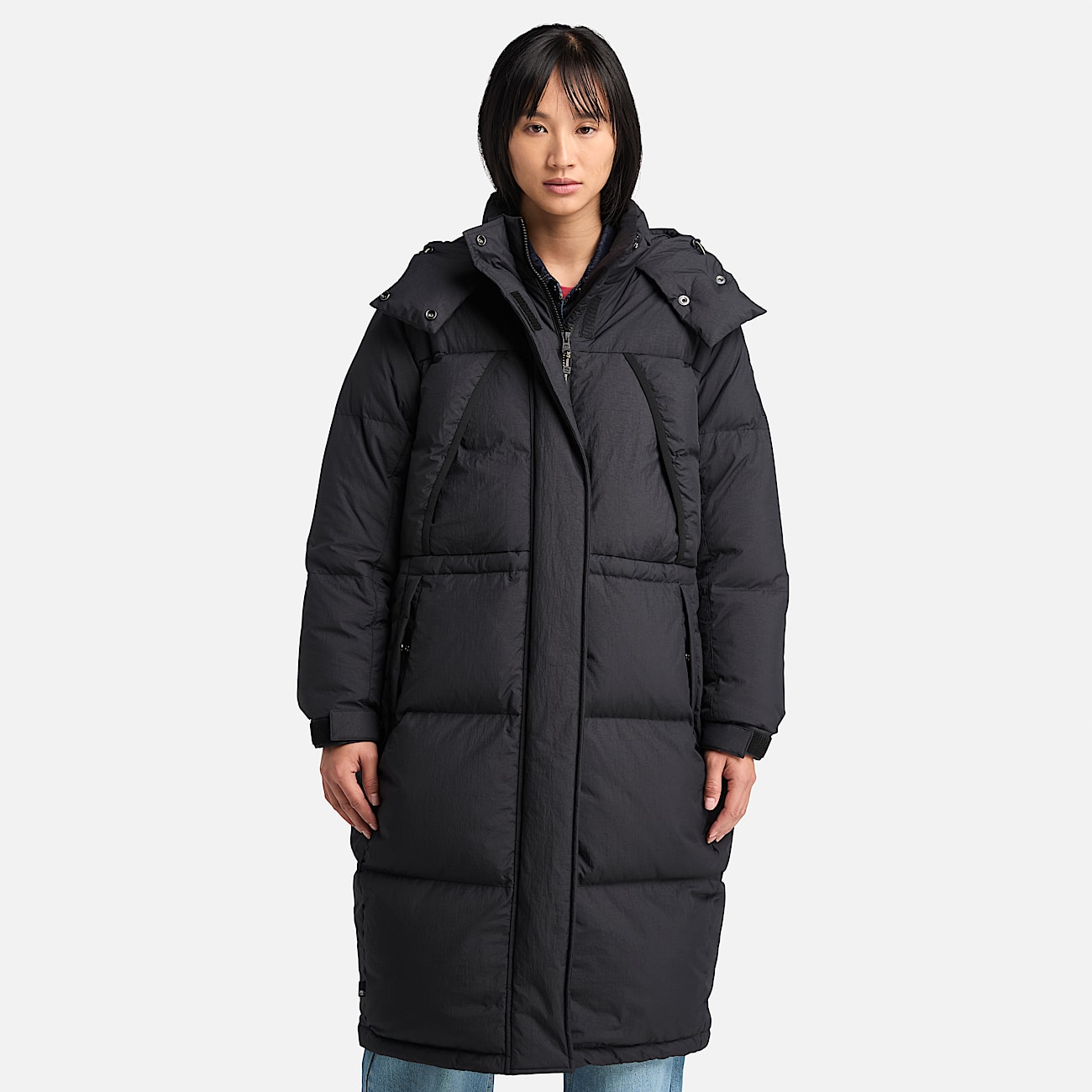 Parka puffer jacket women's sales