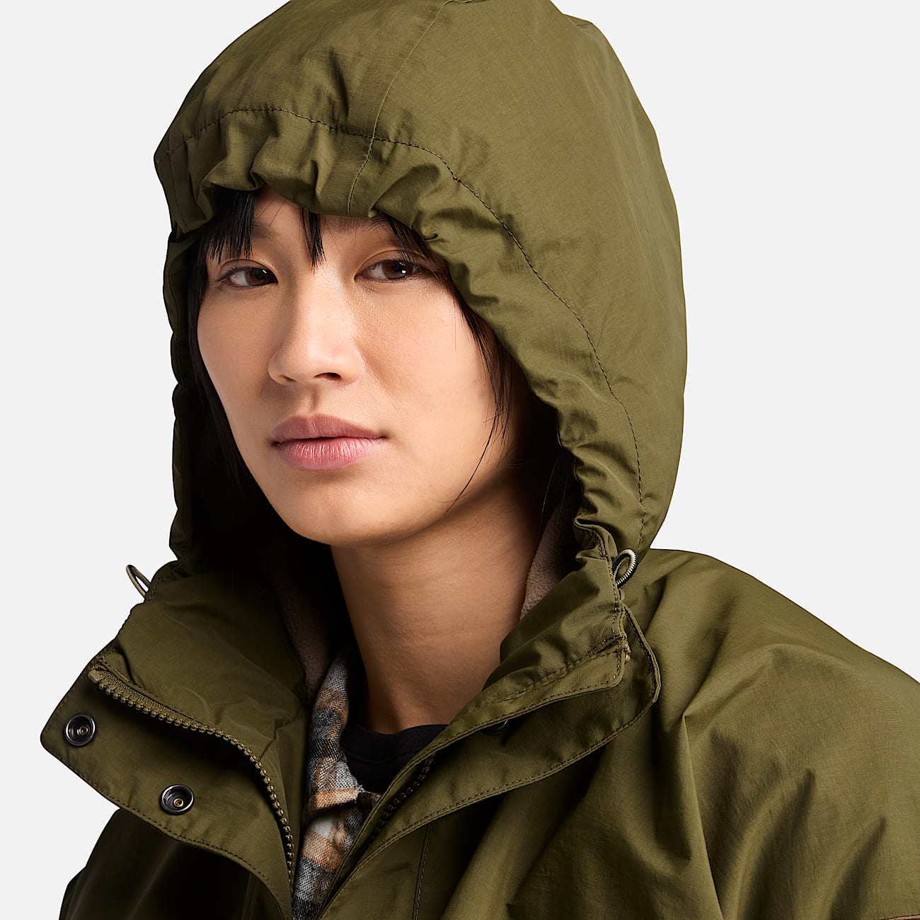 Winnick Water Resistant Fleece Lined Jacket for Women in Green