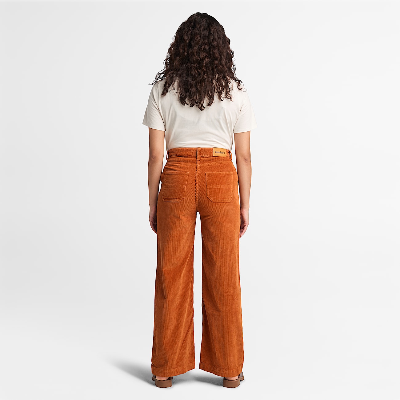 Womens wide leg corduroy trousers cheap