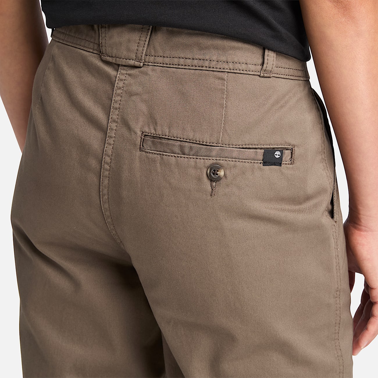 Pantalon chino marron femme shop